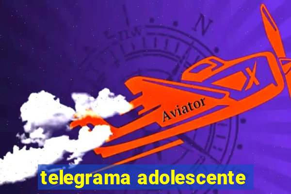 telegrama adolescente